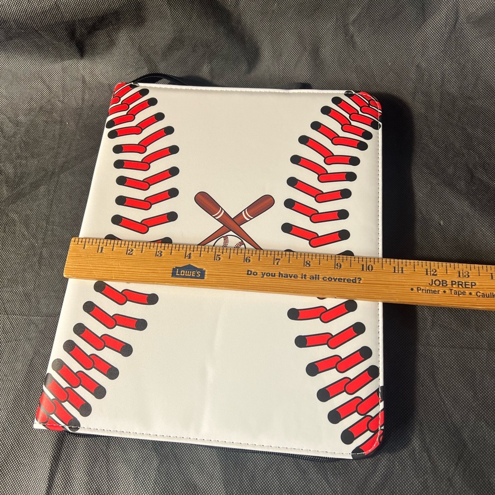 Baseball Themed Binder for cards - Picture 6 of 10